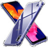 Techsuit - Shockproof Clear Silicone - Samsung Galaxy A10 - Clear