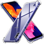 Techsuit - Shockproof Clear Silicone - Samsung Galaxy A10 - Clear