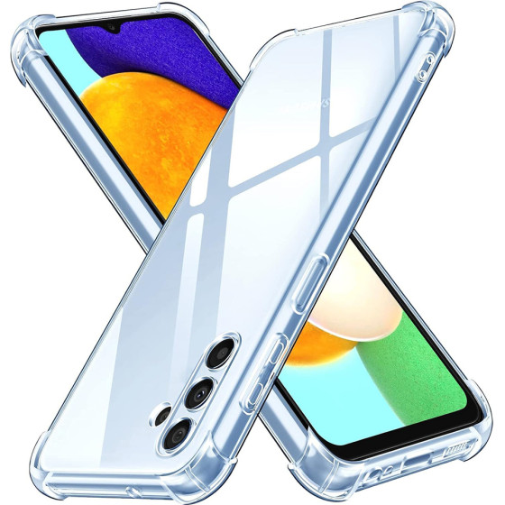 Techsuit - Shockproof Clear Silicone - Samsung Galaxy A13 5G / A04S - Clear