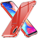 Techsuit - Shockproof Clear Silicone - Samsung Galaxy A20e - Clear