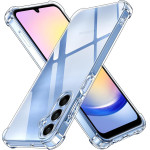 Techsuit - Shockproof Clear Silicone - Samsung Galaxy A25 5G - Clear