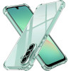 Techsuit - Shockproof Clear Silicone - Samsung Galaxy A26 5G - Clear