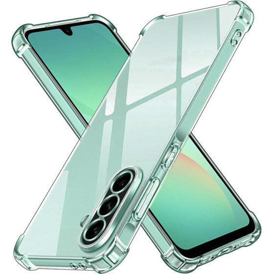 Techsuit - Shockproof Clear Silicone - Samsung Galaxy A26 5G - Clear