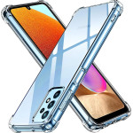 Techsuit - Shockproof Clear Silicone - Samsung Galaxy A32 4G - Clear