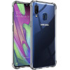 Techsuit - Shockproof Clear Silicone - Samsung Galaxy A40 - Clear