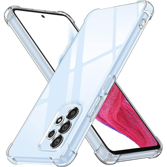 Techsuit - Shockproof Clear Silicone - Samsung Galaxy A53 5G - Clear