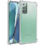 Techsuit - Shockproof Clear Silicone - Samsung Galaxy Note 20 4G / Note 20 5G - Clear