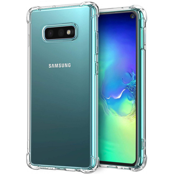 Techsuit - Shockproof Clear Silicone - Samsung Galaxy S10e - Clear
