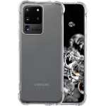 Techsuit - Shockproof Clear Silicone - Samsung Galaxy S20 Ultra 4G / S20 Ultra 5G - Clear