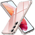 Techsuit - Shockproof Clear Silicone - Samsung Galaxy S22 5G - Clear