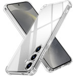 Techsuit - Shockproof Clear Silicone - Samsung Galaxy S24 - Clear