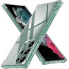 Techsuit - Shockproof Clear Silicone - Samsung Galaxy S22 Ultra 5G - Clear