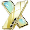 Techsuit - Shockproof Clear Silicone - Samsung Galaxy S24 FE - Clear