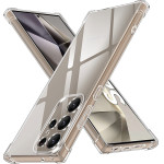 Techsuit - Shockproof Clear Silicone - Samsung Galaxy S24 Ultra - Clear