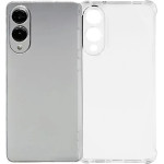 Techsuit - Shockproof Clear Silicone - Samsung Galaxy S25 Edge - Clear