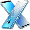 Techsuit - Shockproof Clear Silicone - Samsung Galaxy S9 - Clear