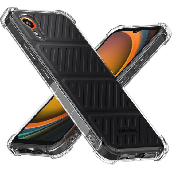 Techsuit - Shockproof Clear Silicone - Samsung Galaxy Xcover7 - Clear