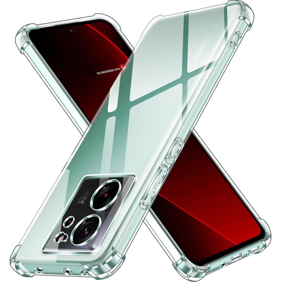 Techsuit - Shockproof Clear Silicone - Xiaomi 13T / 13T Pro - Clear