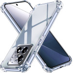Techsuit - Shockproof Clear Silicone - Xiaomi 14T - Clear