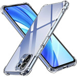 Techsuit - Shockproof Clear Silicone - Xiaomi Mi 11 Lite 4G / Mi 11 Lite 5G / 11 Lite 5G NE - Clear