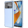 Techsuit - Shockproof Clear Silicone - Xiaomi Poco C40 - Clear