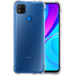 Techsuit - Shockproof Clear Silicone - Xiaomi Redmi 9C / Redmi 9C NFC - Clear