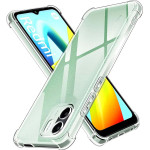 Techsuit - Shockproof Clear Silicone - Xiaomi Redmi A1 / A2 - Clear
