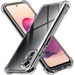 Techsuit - Shockproof Clear Silicone - Xiaomi Redmi Note 10 4G / Note 10S / Poco M5s - Clear