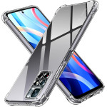 Techsuit - Shockproof Clear Silicone - Xiaomi Redmi Note 11 / Note 11S - Clear
