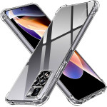 Techsuit - Shockproof Clear Silicone - Xiaomi Redmi Note 11 Pro+ 5G - Clear