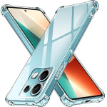 Techsuit - Shockproof Clear Silicone - Xiaomi Redmi Note 13 5G - Clear