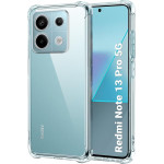 Techsuit - Shockproof Clear Silicone - Xiaomi Redmi Note 13 Pro 5G / Poco X6 - Clear