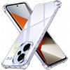 Techsuit - Shockproof Clear Silicone - Xiaomi Redmi Note 13 Pro+ 5G - Clear