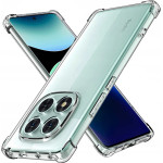 Techsuit - Shockproof Clear Silicone - Xiaomi Redmi Note 14 Pro 5G / Poco X7 - Clear