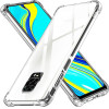 Techsuit - Shockproof Clear Silicone - Xiaomi Redmi Note 9S / Note 9 Pro / Note 9 Pro Max - Clear