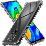 Techsuit - Shockproof Clear Silicone - Xiaomi Redmi Note 9 / Redmi 10X 4G - Clear