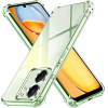 Techsuit - Shockproof Clear Silicone [Camera Protection] - Xiaomi Redmi 13C 4G / Poco C65 - Clear