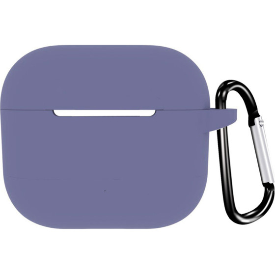 Techsuit - Silicone Case - for AirPods 4, Smooth Ultrathin Material - Midnight Blue