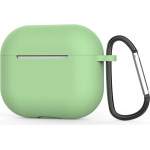 Techsuit - Silicone Case - for AirPods 4, Smooth Ultrathin Material - Mint Green