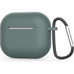 Techsuit - Silicone Case - for AirPods 4, Smooth Ultrathin Material - Teal