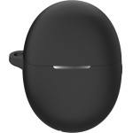 Techsuit - Silicone Case - for Huawei FreeBuds 5, Smooth Ultrathin Material - Black