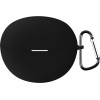 Techsuit - Silicone Case - for Huawei FreeClip, Smooth Ultrathin Material - Black