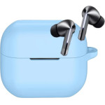 Techsuit - Silicone Case - for Samsung Galaxy Buds 3 / 3 Pro, Smooth Ultrathin Material - Blue
