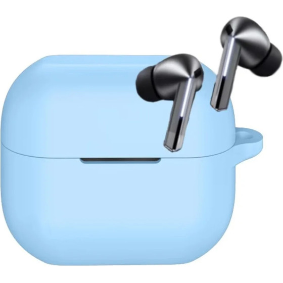 Techsuit - Silicone Case - for Samsung Galaxy Buds 3 / 3 Pro, Smooth Ultrathin Material - Blue