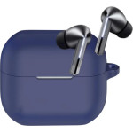 Techsuit - Silicone Case - for Samsung Galaxy Buds 3 / 3 Pro, Smooth Ultrathin Material - Navy Blue