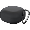 Techsuit - Silicone Case - for Samsung Galaxy Buds FE / 2 Pro / 2 / Live / Pro, Smooth Ultrathin Material - Black