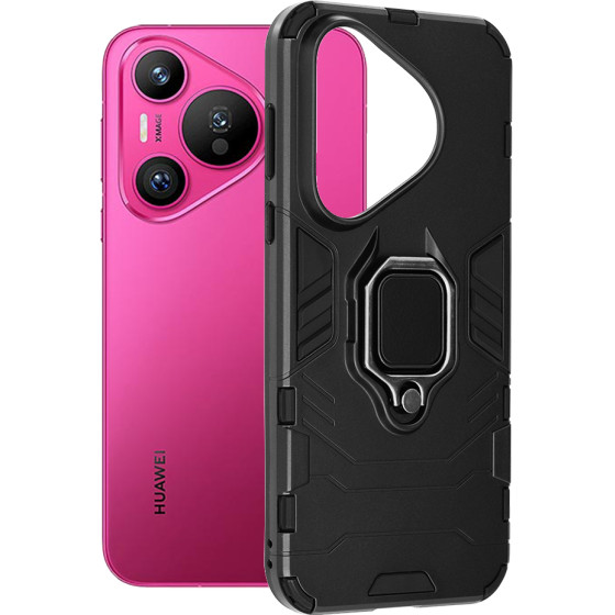 Techsuit - Silicone Shield - Huawei Pura 70 - Black