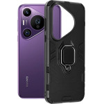 Techsuit - Silicone Shield - Huawei Pura 70 Pro - Black