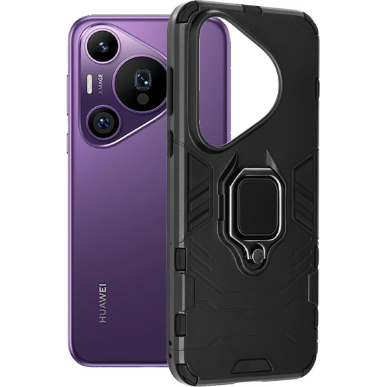 Techsuit - Silicone Shield - Huawei Pura 70 Pro - Black