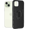 Techsuit - Silicone Shield - iPhone 15 Plus - Black
